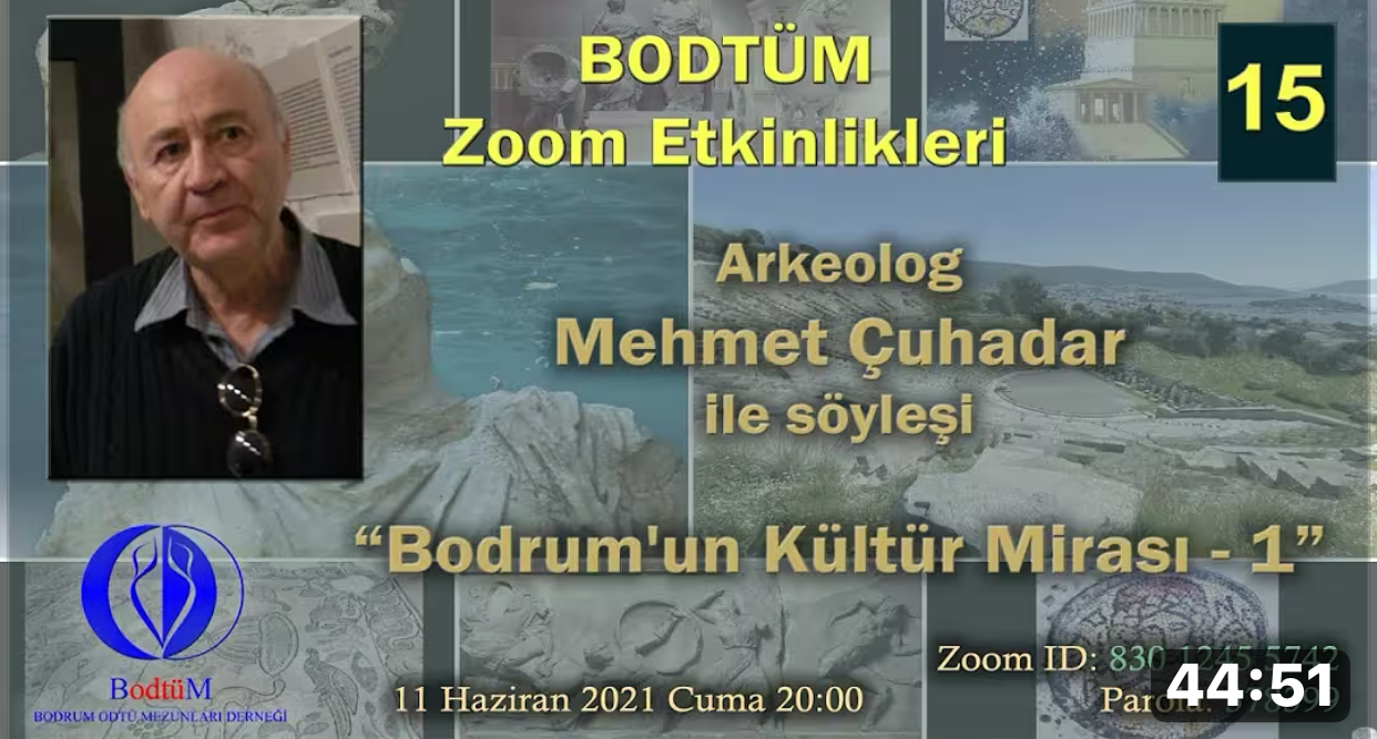 Mehmet Çuhadar ‘Bodrum’un Kültür Mirası