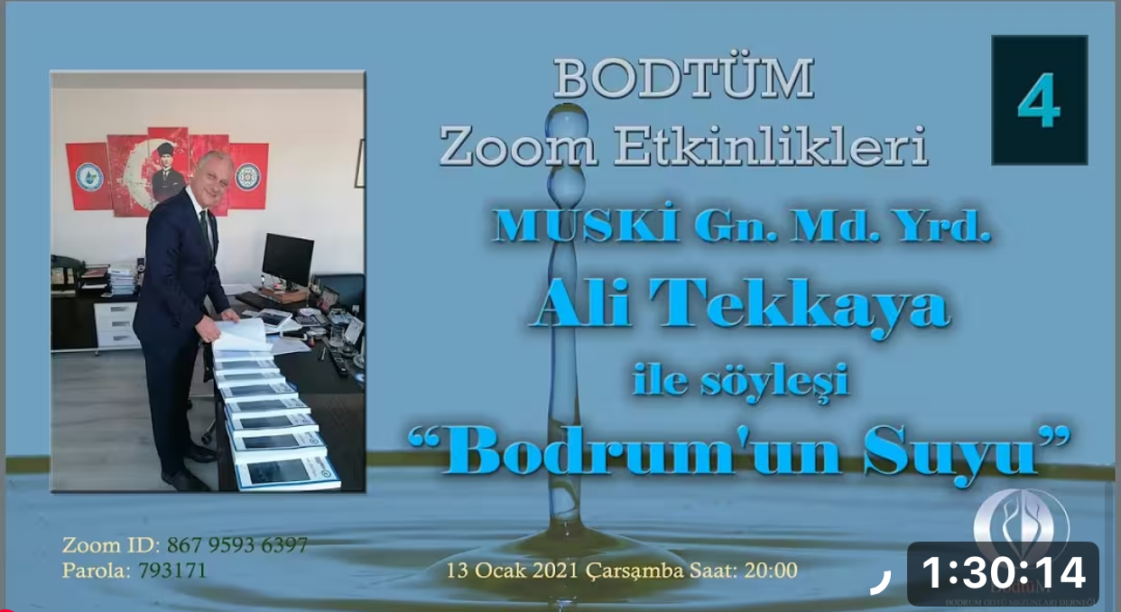 Ali Tekkaya ‘Bodrum’un Suyu’