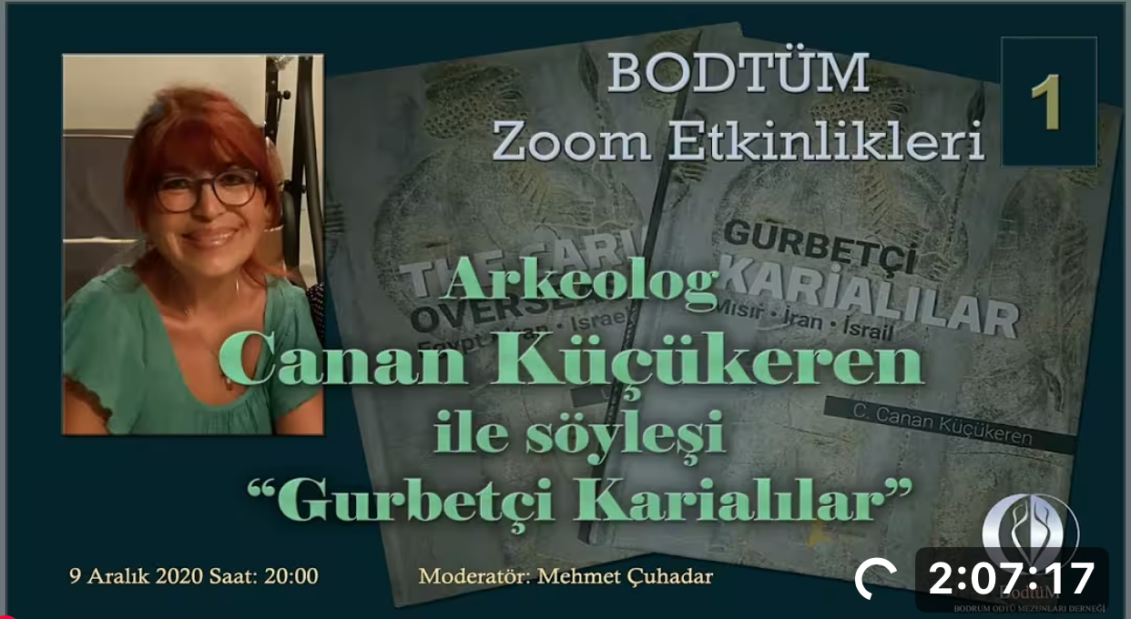 Canan Küçükeren ‘Gurbetçi Karialılar’ Sunumu
